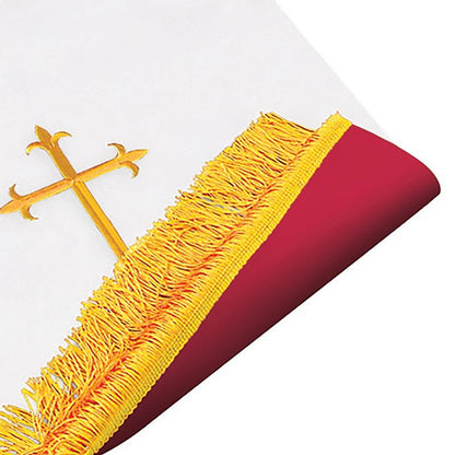 Reversible Communion Table Runner - Red/White