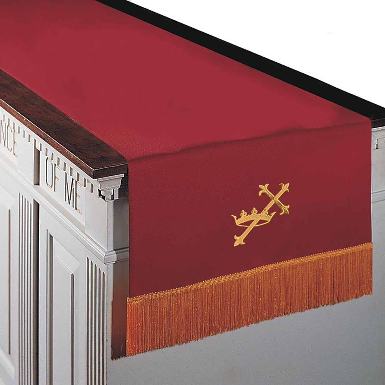 Reversible Communion Table Runner - Red/White