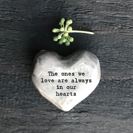 Rustic heart token-Ones we love