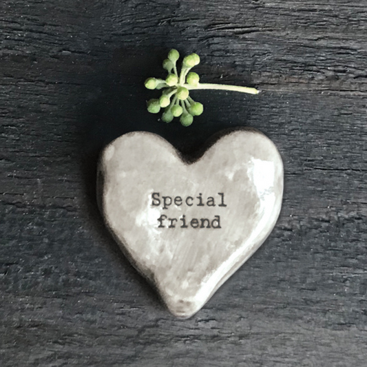 Rustic Heart Token-Special Friend