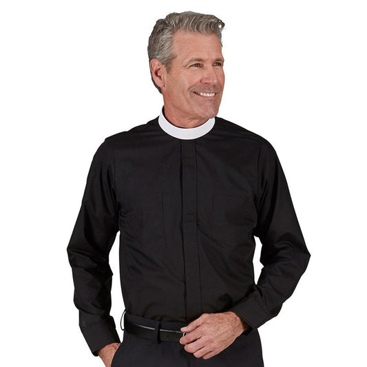 R.J. Toomey Long Sleeve Neckband Shirt