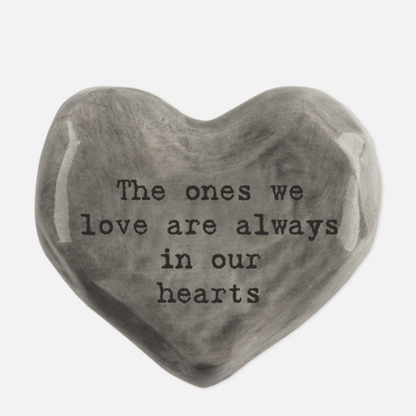 Rustic heart token-Ones we love