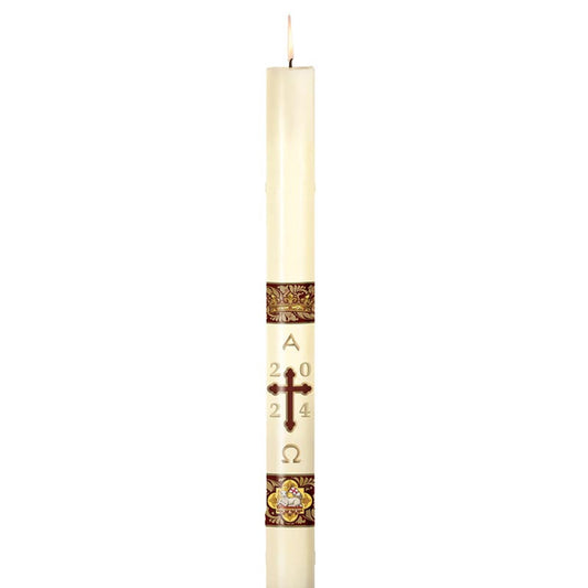 No 2 Agnus Dei Paschal Candle