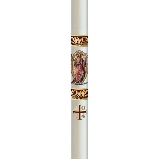 No 4 Behold the Lord Paschal Candle