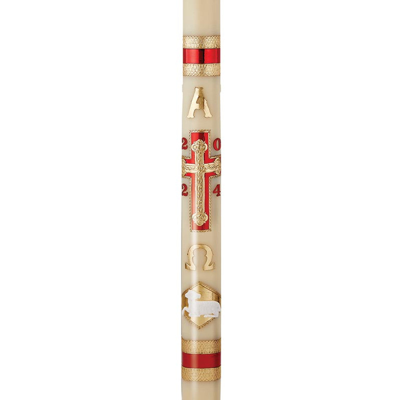 No 9 Lamb of God Paschal Candle