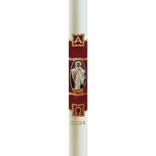 No 11 Special Christus Rex Paschal Candle