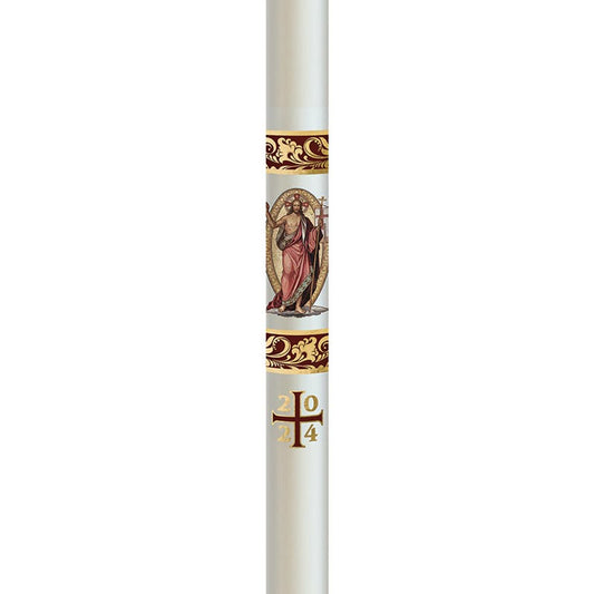 No 4 Special Behold the Lord Paschal Candle