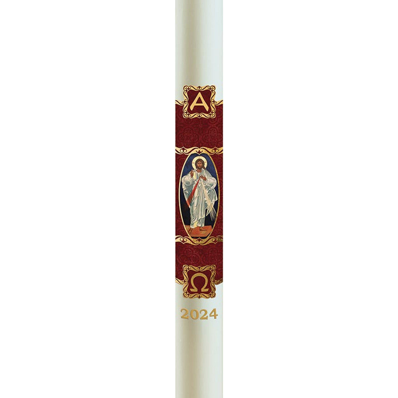 No 4 Special Christus Rex Paschal Candle