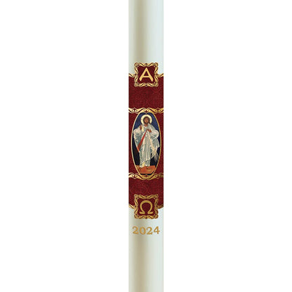 No 4 Special Christus Rex Paschal Candle