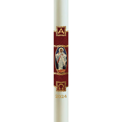 No 6 Special Christus Rex Paschal Candle