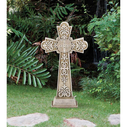 St. Benedict Garden Cross