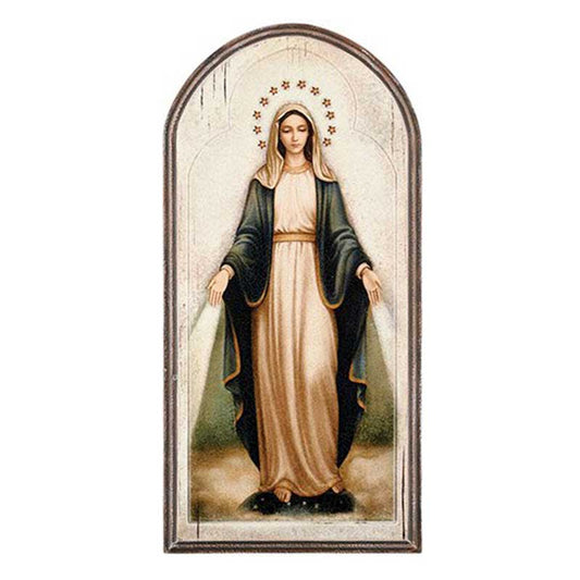 Arched Plaque - Our Lady of Grace