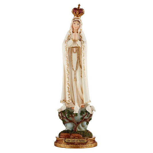 12" H Our Lady of Fatima Statue