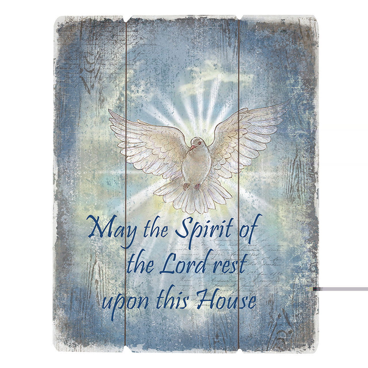 Wood Pallet Sign - May the Spirit of the Lord Rest Upon This House