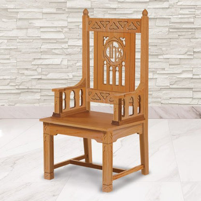 Florentine Celebrant Chair - Walnut