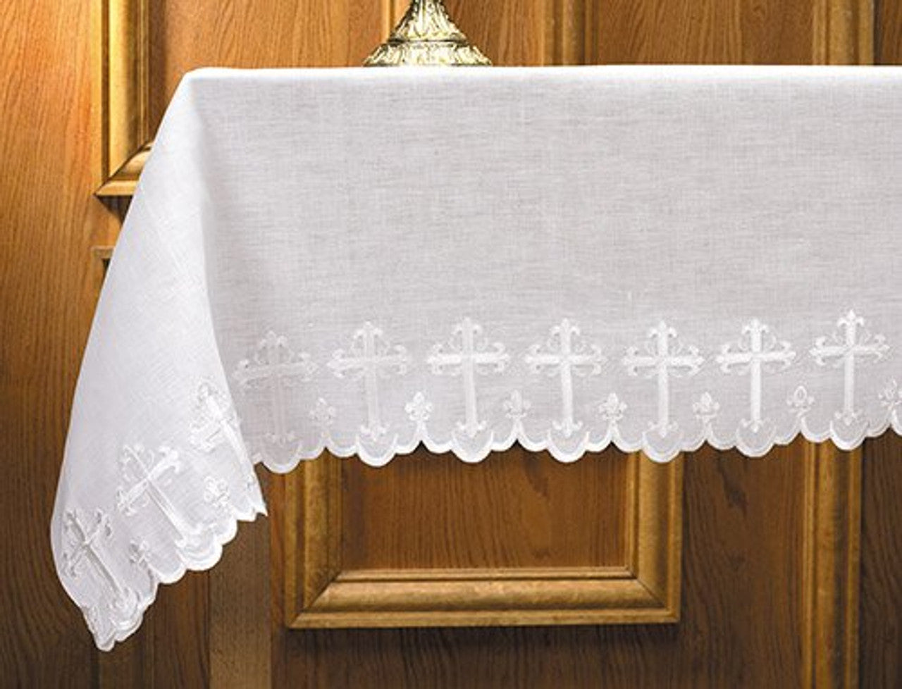 One Sided Scalloped Edged Altar Frontal