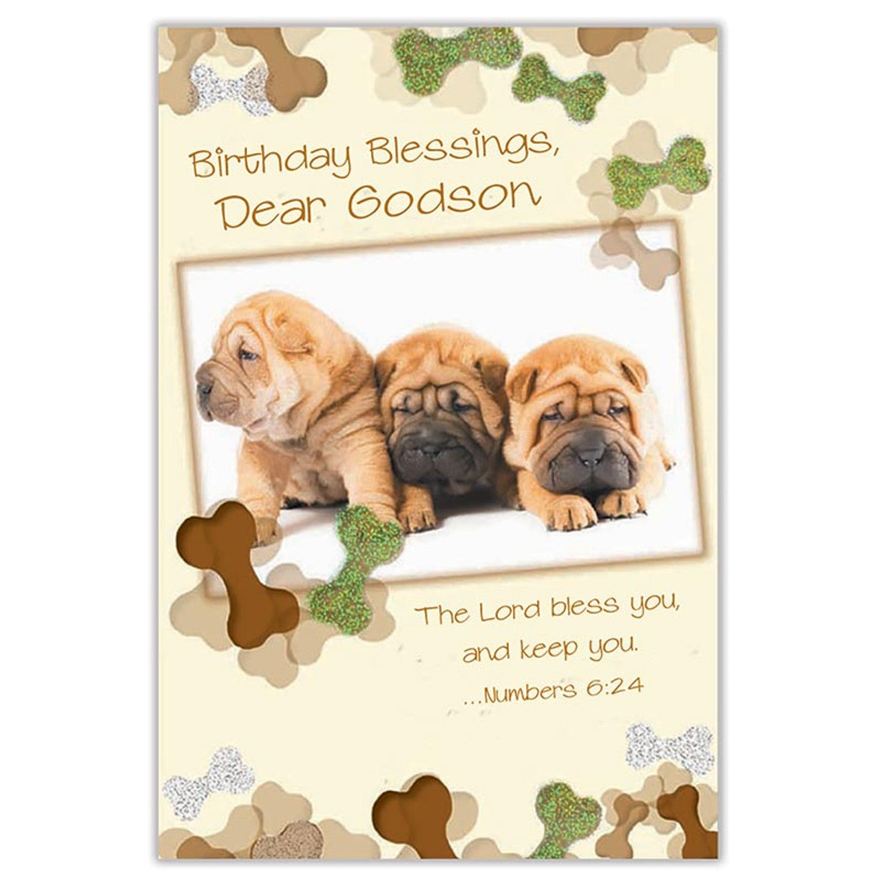 Birthday Blessings, Dear Godson Card