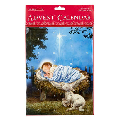 Baby Jesus with Lamb Advent Calendar