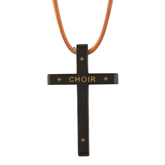 Choir Cross Necklace