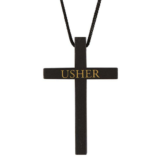 Usher Cross Necklace (BK-12062)