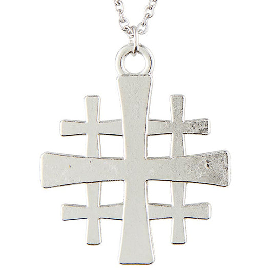 Jerusalem Cross Necklace (BK-12149)