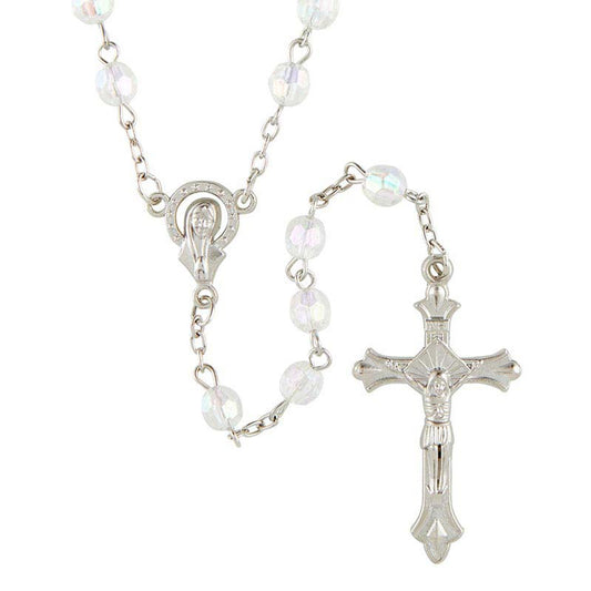 White Crystal Rosary