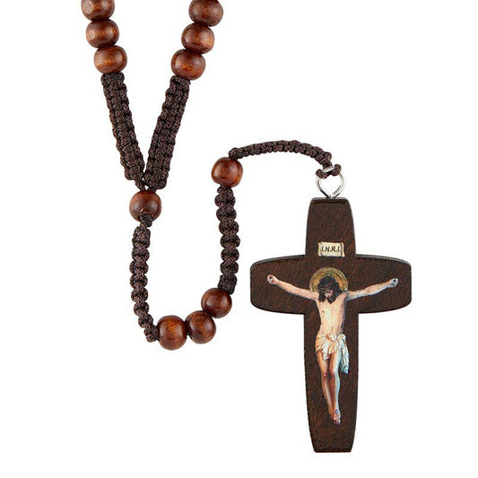 Hand Painted Cord Rosary