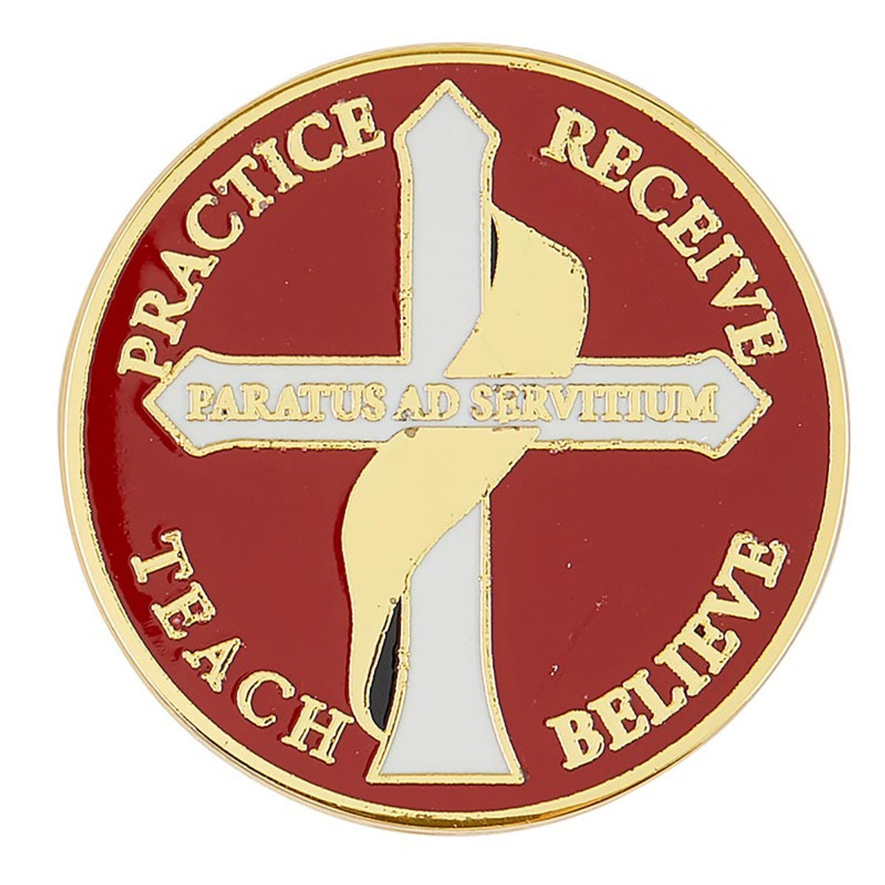 Deacon Enamel Lapel Pin