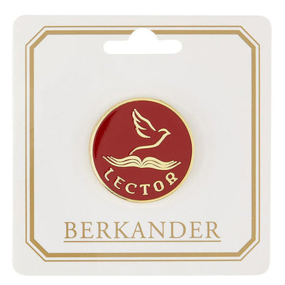 Lector Enamel Lapel Pin