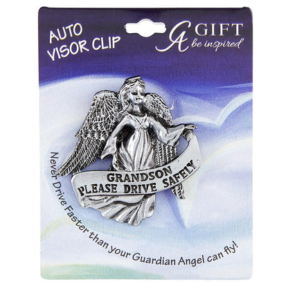 Grandson Angel Visor Clips