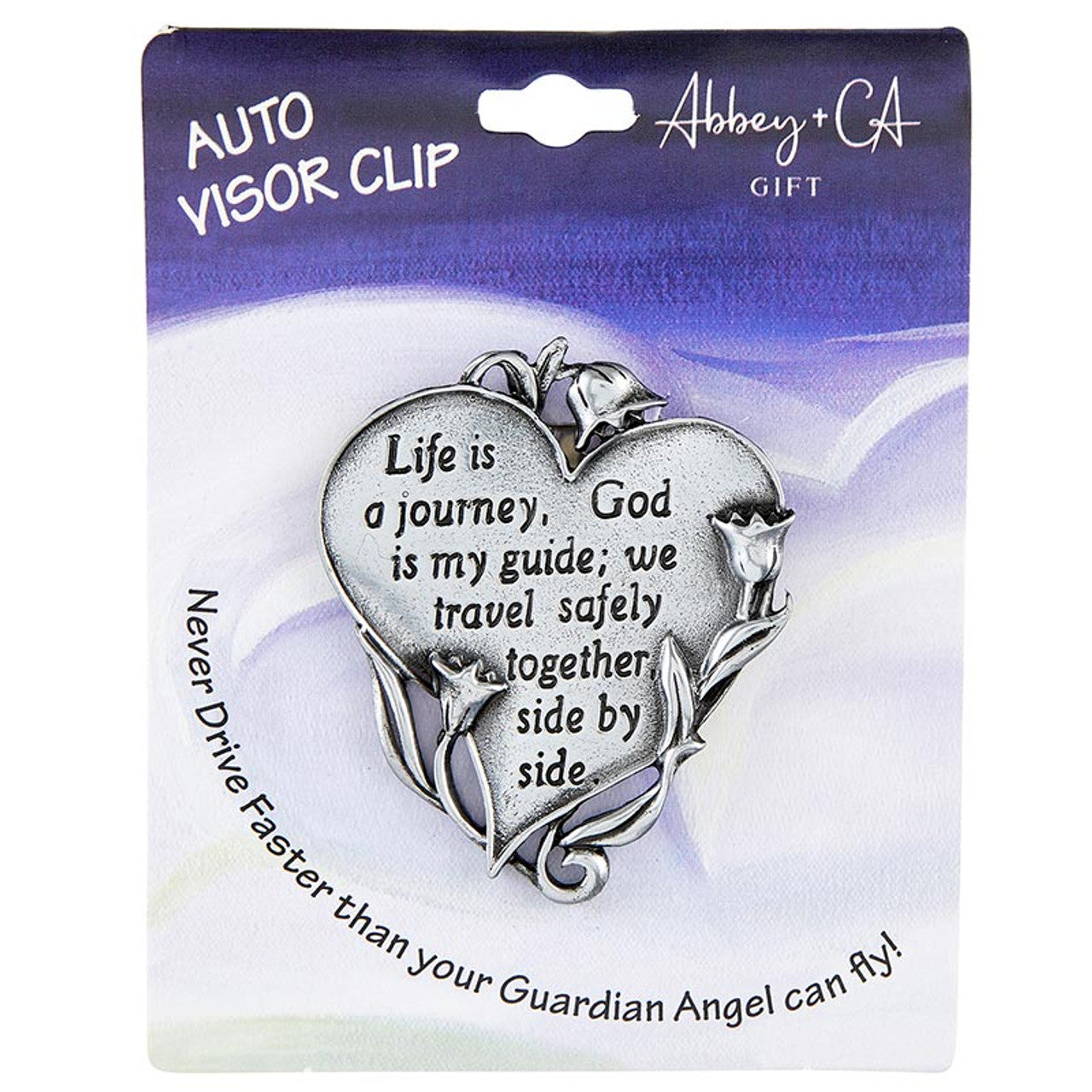 Life Is A Journey Visor Clips