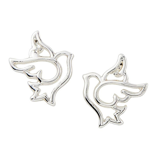 Dove Stud Earrings