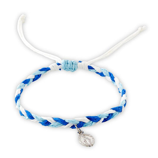 Miraculous Dangle Braided Bracelet