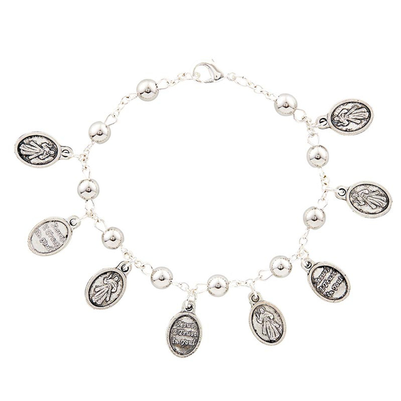 Divine Mercy Medal Bracelet