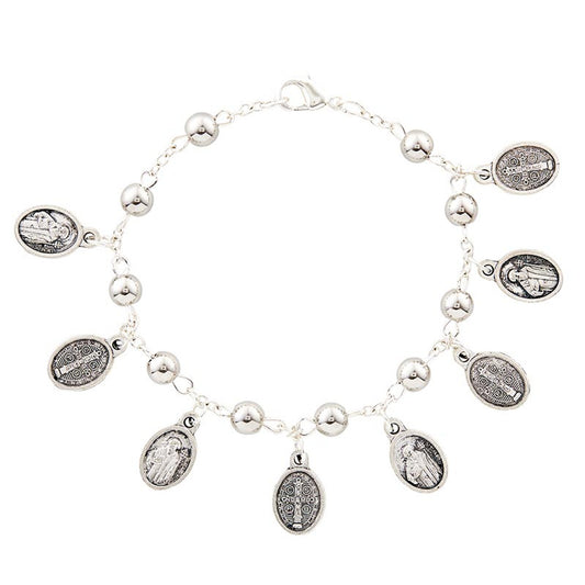 Saint Benedict Medal Bracelet