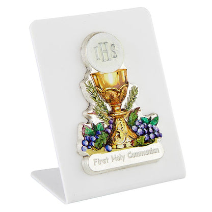 First Communion Desk Plaque