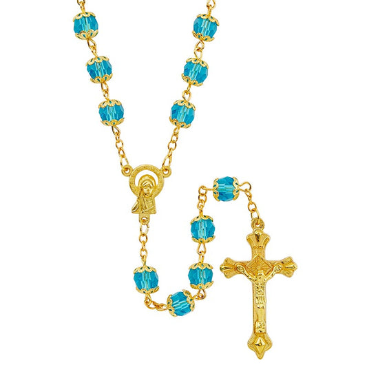 Basilica Collection - Aqua Rosary