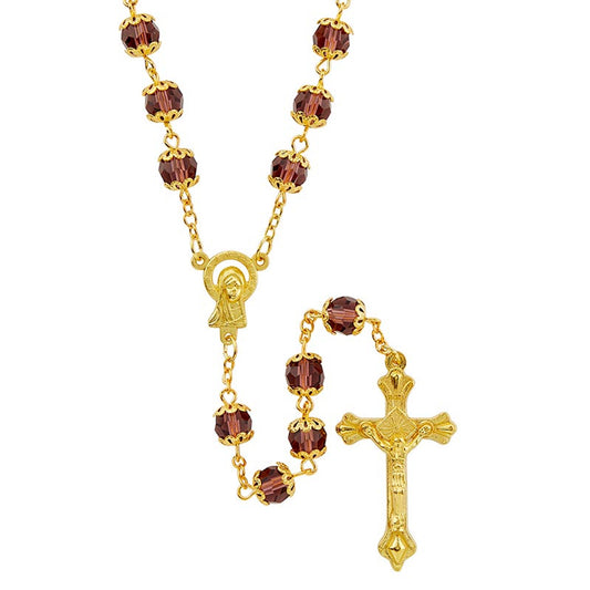 Basilica Collection - Amethyst Rosary