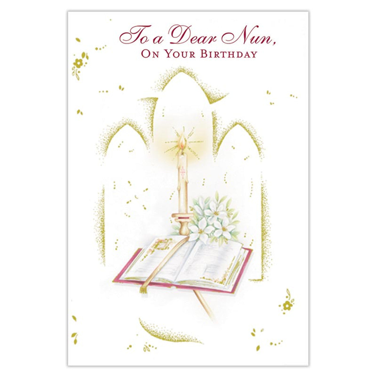 Dear Nun Birthday Card