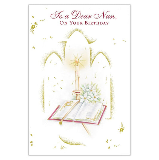 Dear Nun Birthday Card