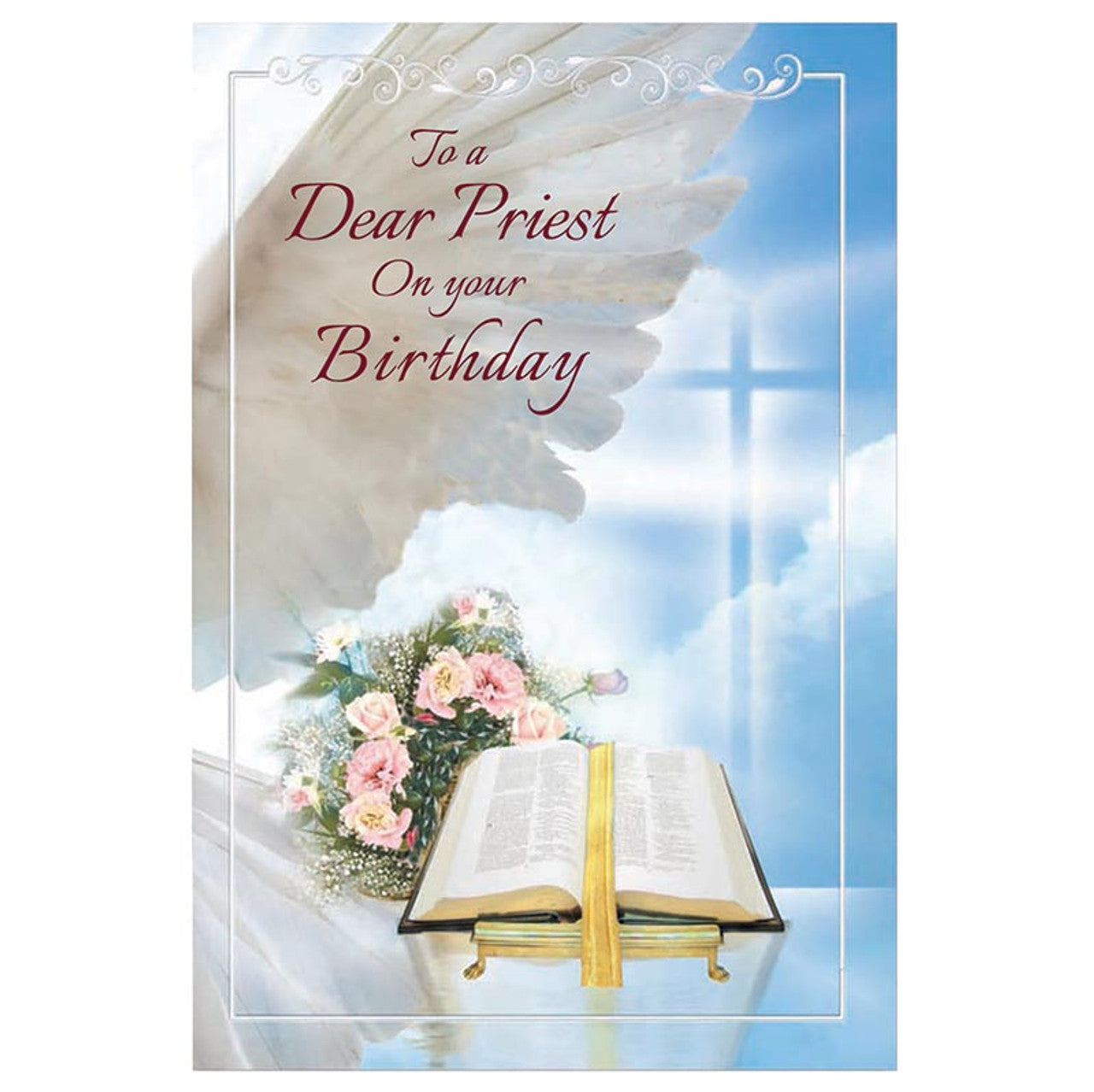 Dear Priest Birthday Card