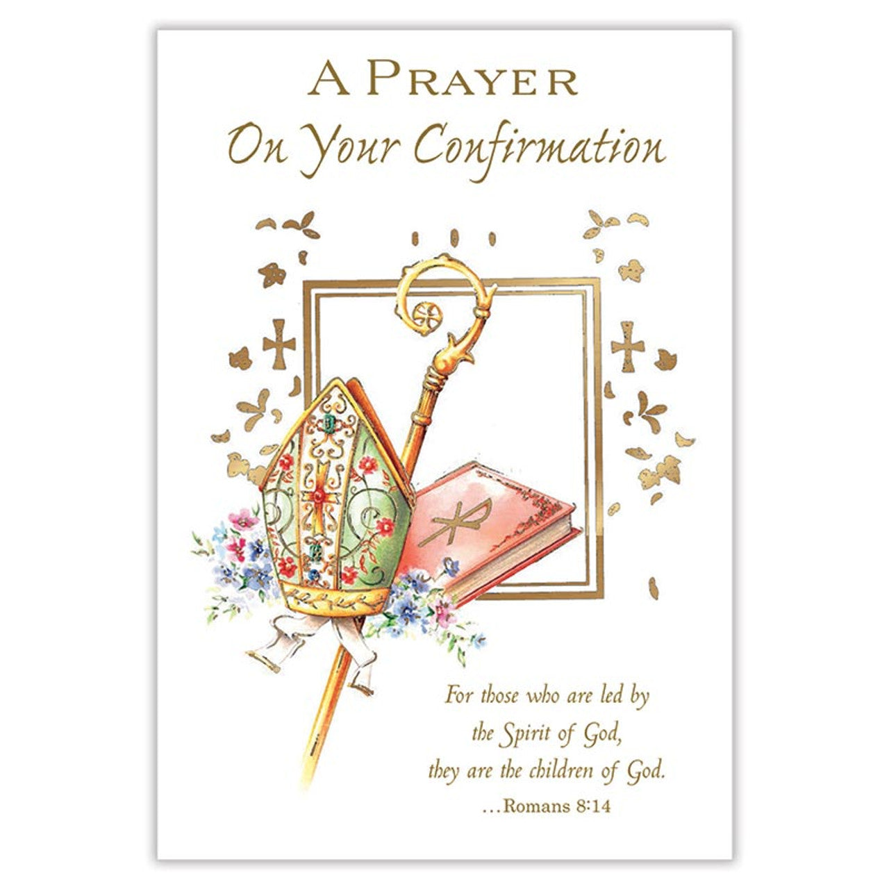 A Prayer On Your Confirmation Card