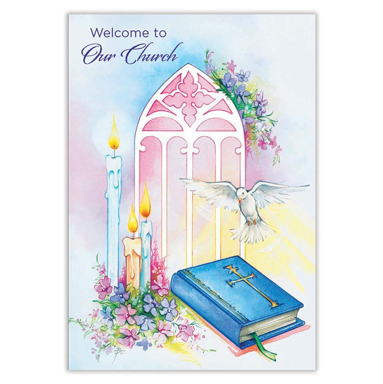 Welcome to Our Church Card (CHW37088)