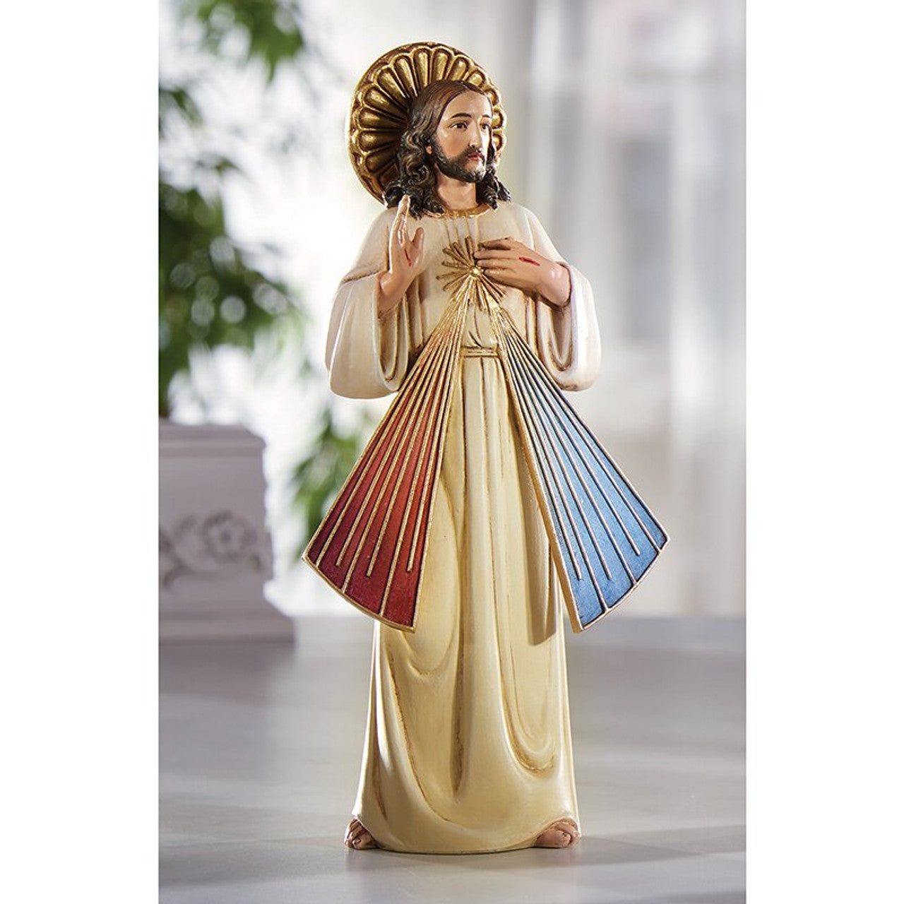 8" H Divine Mercy Hummel Figure