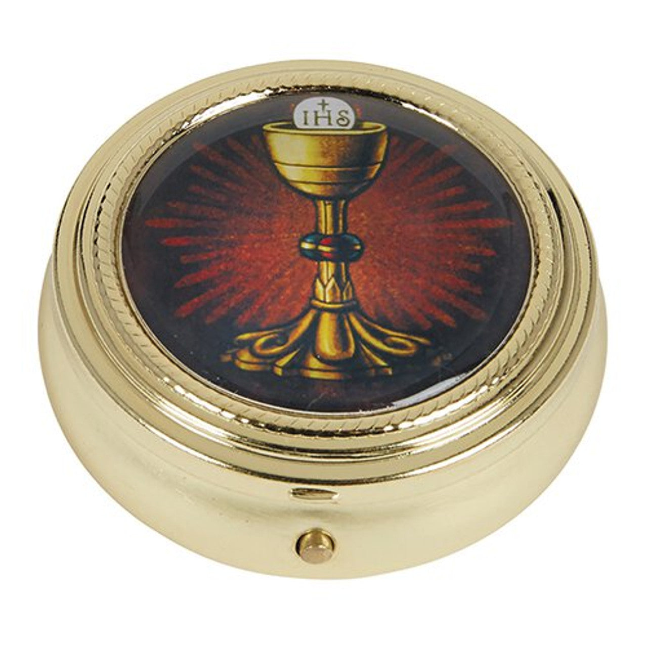 Chalice Host Pyx with Epoxy Lid 3/pk