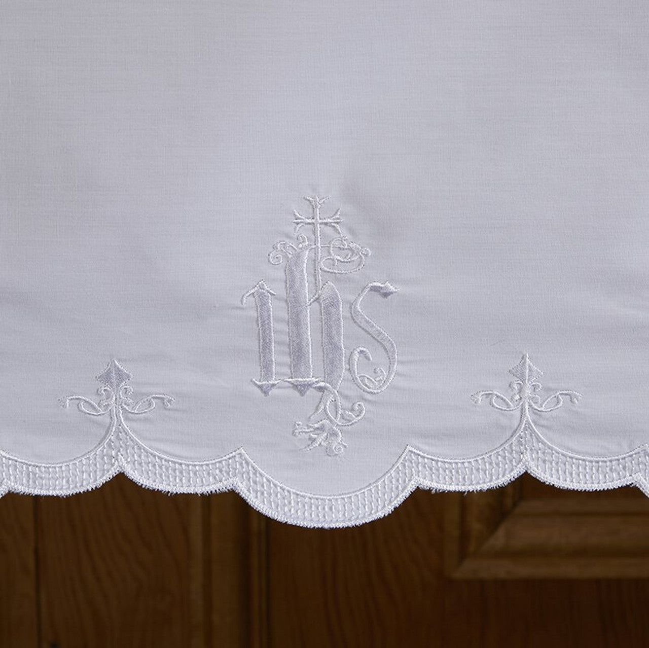 Embroidered IHS Altar Frontal