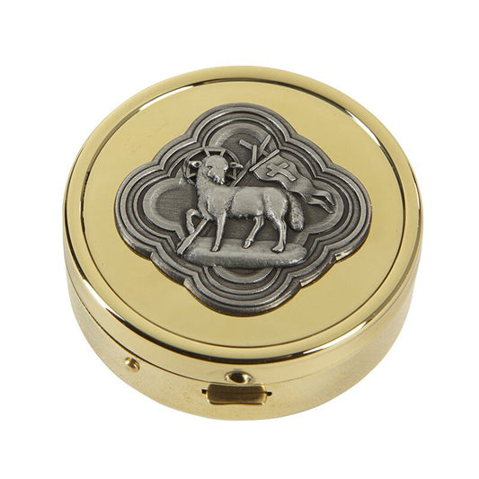 Agnus Dei Pyx - 24kt Gold Plated