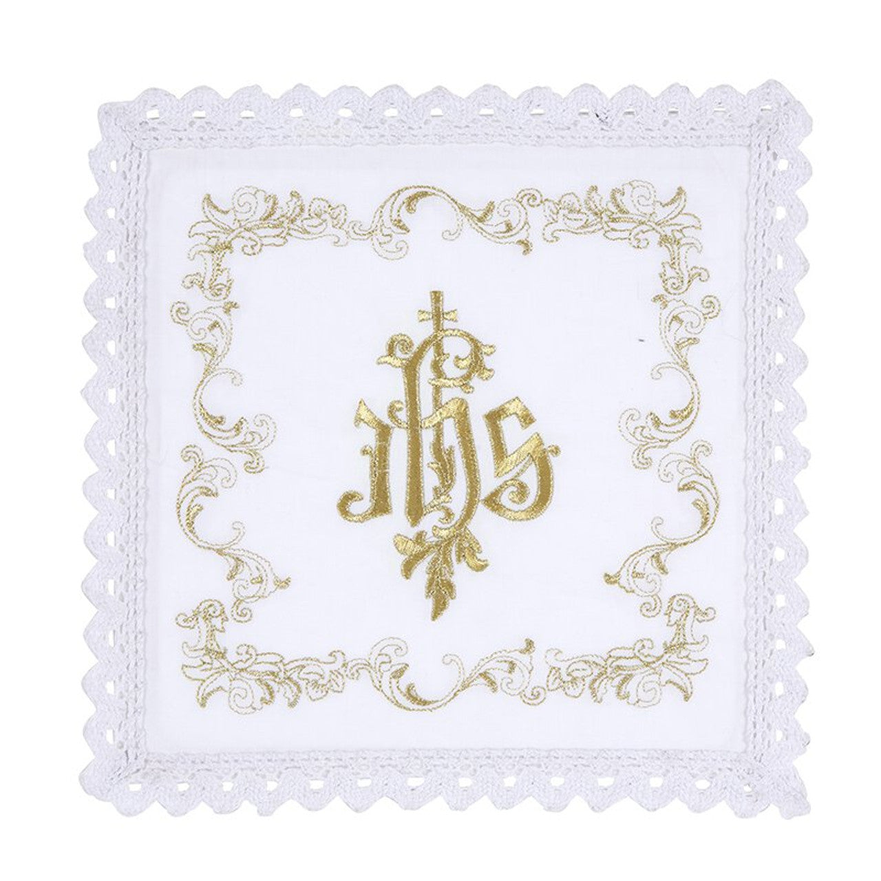 Embroidered IHS Altar Linen Gift Set