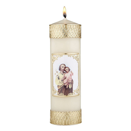 Devotional Candle - St. Joseph and Child