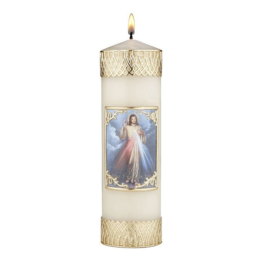 Devotional Candle - Divine Mercy (F4114)